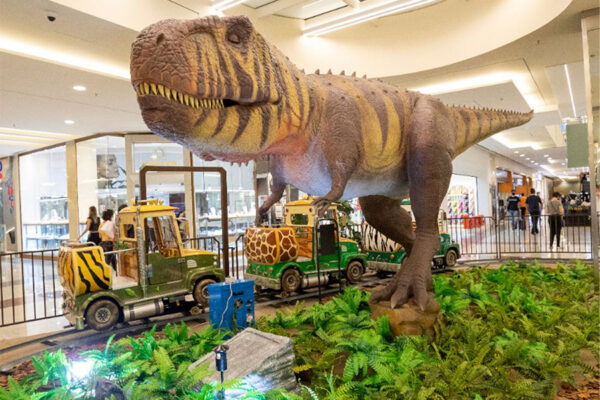 Dinossauros invadem BH Shopping - Foto: Felipe Rhommel