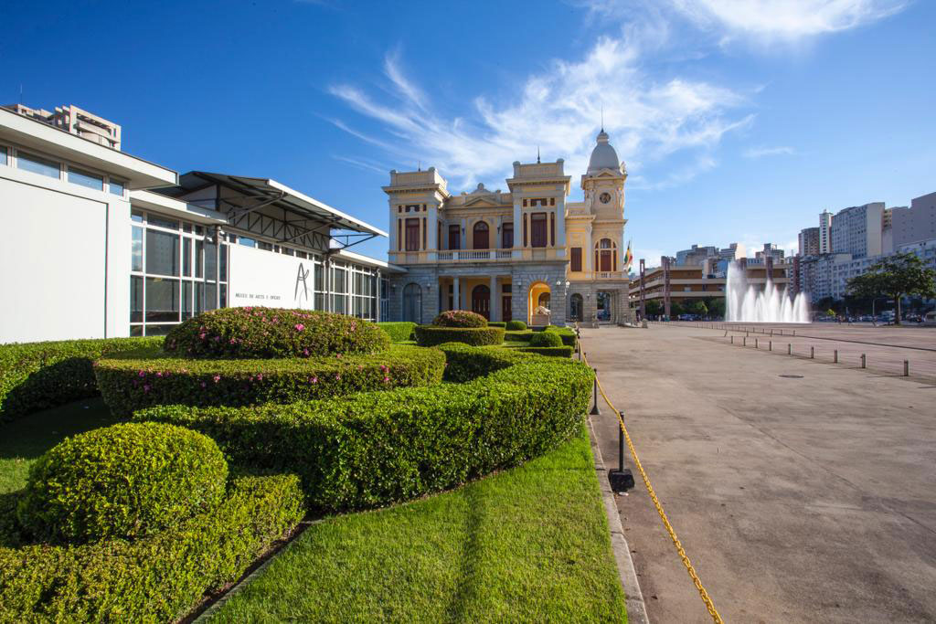 Foto lateral do Museu de Artes e Ofício - crédito: Daniel Mansur