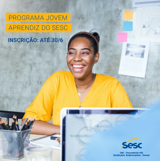 Jovem Aprendiz Sesc em Minas