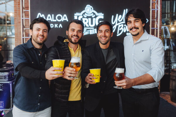 Alexandre Bruzzi, Gustavo Sanches, Lukas Gangl e Felipe Resende - Krug Bier - Foto: João Couto