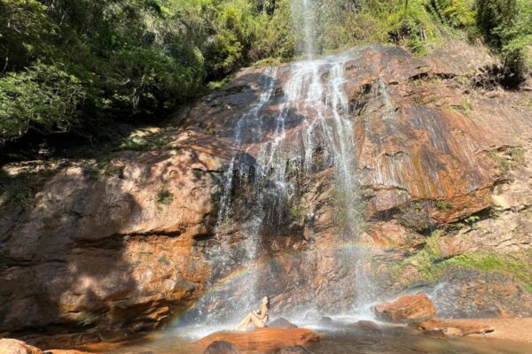 Foto da Cachoeira Uaimií na Floresta Estadual do Uaimií - Itabirito